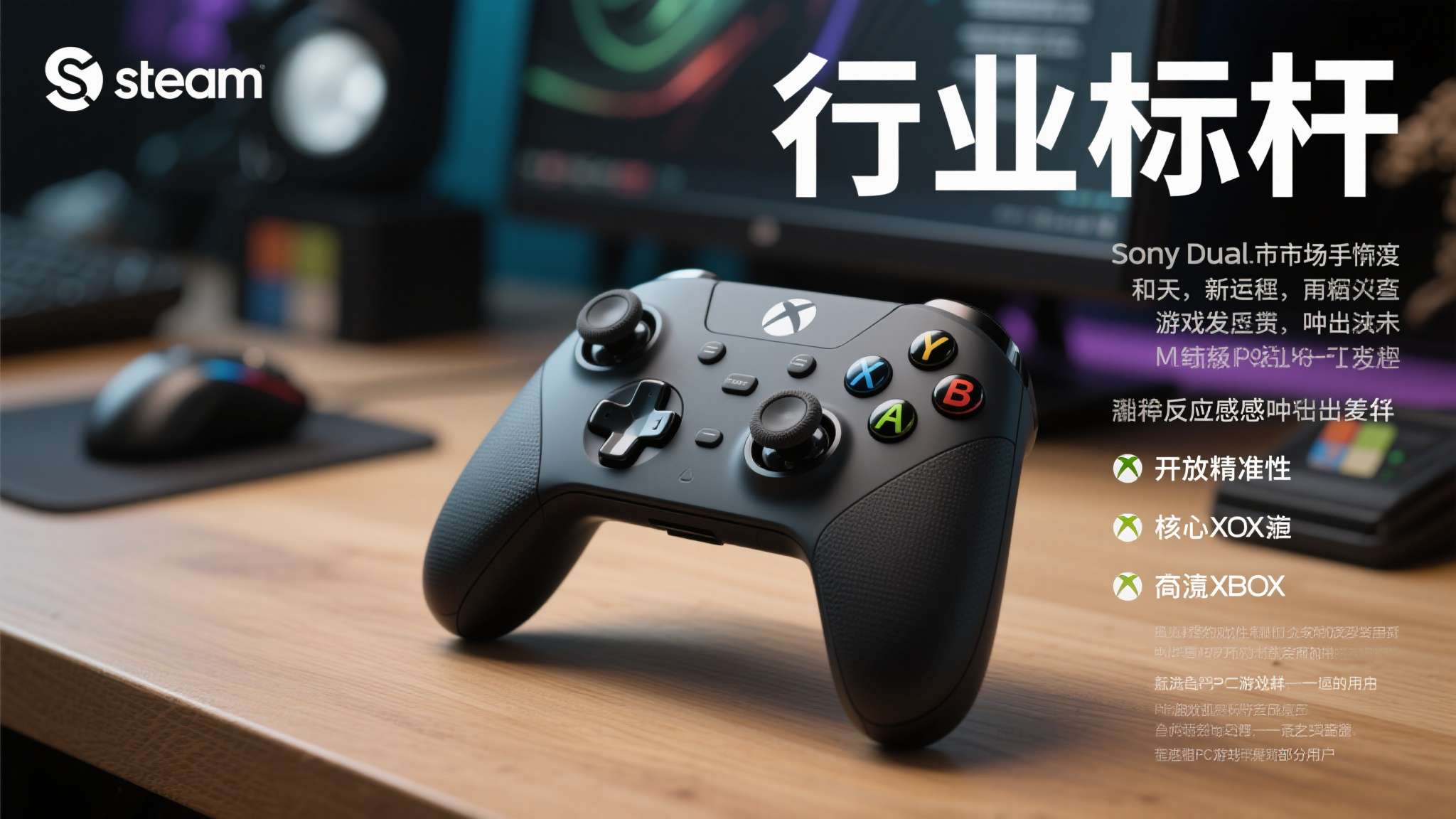 "行业标杆"这四个字，放在外设市场语境下并不轻巧。近年来，游戏手柄市场竞争愈发激